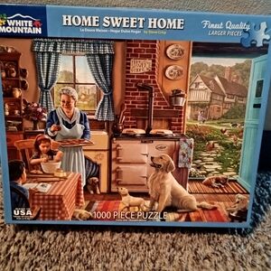 White Mountain Puzzle home sweet home